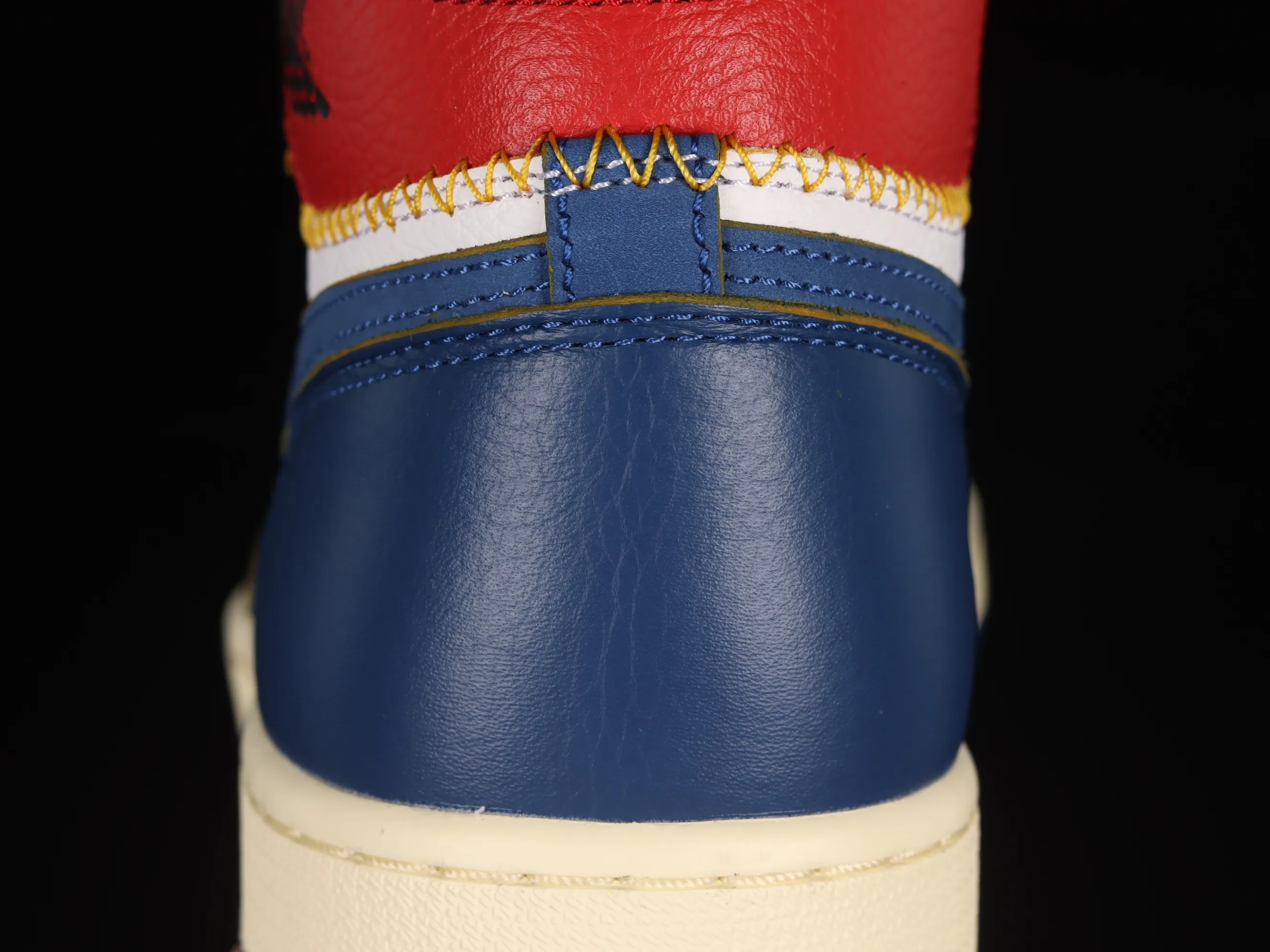 All categories Air Jordan Jordan series basketball shoes Air Jordan 1 High LJR version Air Jordan 1 x Union AJ1 Joe 1 limited edition four-color deconstruction stitching basketball shoes BV1300-146